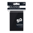 Ultra-Pro-50-Gloss-Deck-Protector-Sleeves-Schwarz